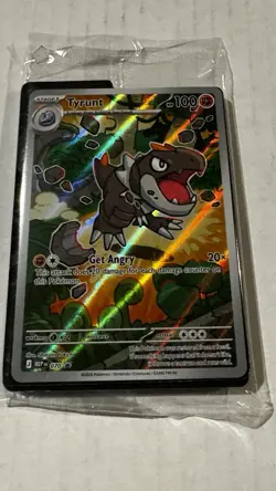 Tyrunt 070 Promo Card SEALED Prefect Order Etb Promo Full Art - Image 2