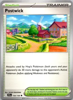 Postwick Holo Rare Prize Pack Series Cards 154/159 NM - Image 1