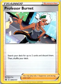 Professor Burnet Promo SWSH: Sword & Shield Promo Cards SWSH167 NM - Image 1