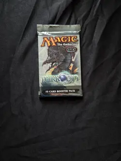 WOTC MTG Mirrodin factory SEALED, English booster pack with 15 cards 2003 - Image 1