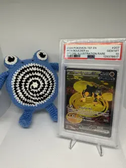 Iron Boulder ex 207/162 Temporal Forces SIR PSA 10 Pokemon Card - Image 1