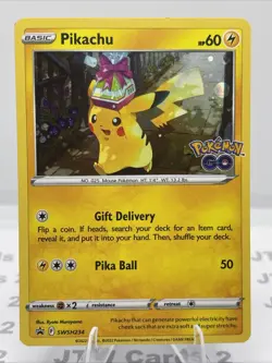 Pikachu SWSH234 SWSH: Sword & Shield Promo Cards Holo LP+ Pokemon Nintendo 2022 - Image 1