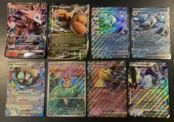 JUMBO Pokemon Cards Lot of 8 - Dragonite, Grafaiai, Victini, Miraidon LP/NM - Image 1