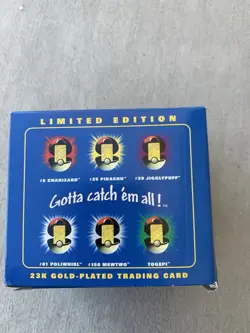 Mint Pokemon 23K Gold Plated Card Limited Edition Jiggypuff #39 and Togepi - Image 5