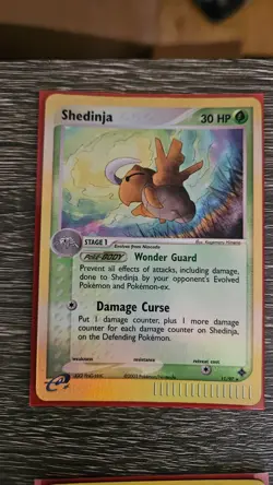 Pokemon TCG Shedinja Dragon (2003) Reverse Holo Foil Card LP - Image 1