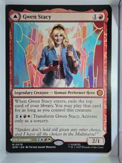 Gwen Stacy - M78 - MTG - Marvel's Spider-Man (SPM) - Image 1