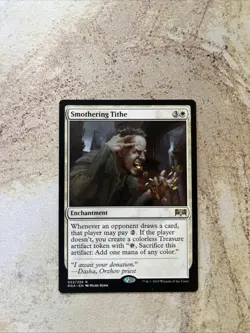 Smothering Tithe Magic The Gathering Ravnica Allegiance Regular NM - Image 1