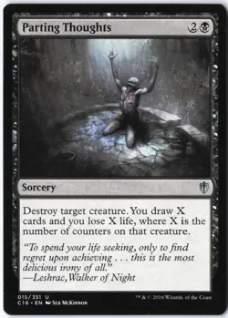 Parting Thoughts U Commander 2016 15 LP - Image 1
