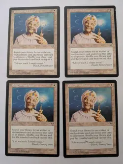 4x Enlightened Tutor - Mirage Magic the Gathering MTG NM - Image 1