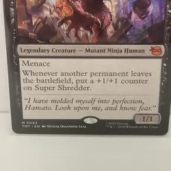 MTG Magic the Gathering Super Shredder (83/343) Teenage Mutant Ninja Turtles NM - Image 3