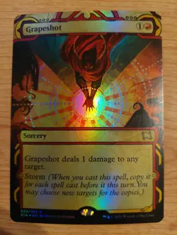 Grapeshot - 039/063 (Strixhaven) - Near Mint NM - Rare - Foil - Image 1