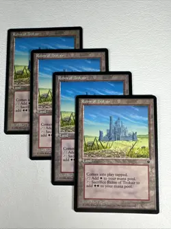 X4 Ruins of Trokair - #100 Uncommon LP Fallen Empires Magic the Gathering MTG - Image 1