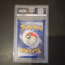 Pokemon Wizards Gastly Fossil 33/62 Uncommon English 1999 PSA 7 - Image 2