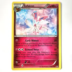 Pokemon TCG Sylveon 72/111 Furious Fists Non-Holo Rare LP Light Play - Image 1
