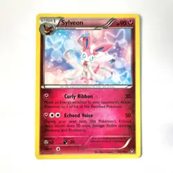 Pokemon TCG Sylveon 72/111 Furious Fists Non-Holo Rare LP Light Play - Image 2