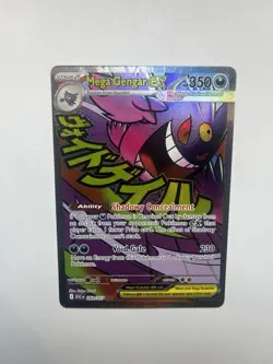 Mega Attack Gengar EX 269/217 Ascended Heroes Full Art Pokemon TCG NM Rare - Image 1