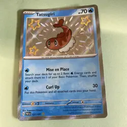 Tatsugiri 127/091 SV: Paldean Fates Holo NM Pokemon TCG Card NN/LP - Image 1