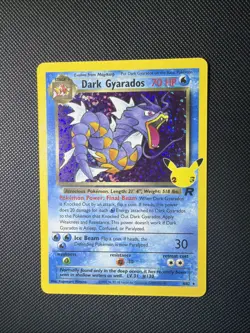 Dark Gyarados Holo Celebrations: Classic Collection 8/82 Pokemon TCG - Image 1