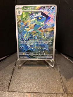 Frogadier 089/086 Pokemon Chaos Rising Illustration Rare (Connecting Art) - NM - Image 1