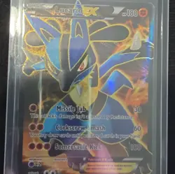 Lucario EX Full Art Holo Ultra Rare 107/111 XY Furious Fists English 180HP - Image 1