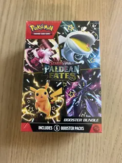 Pokemon TCG Scarlet And Violet Series Paldean Fates Booster Bundle Box Sealed - Image 1
