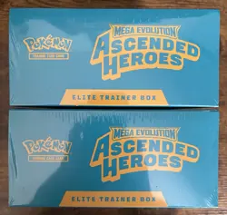 Pokemon Ascended Heroes ETB lot of 2 - Brand New - Factory Sealed - Ships Fast - Image 3