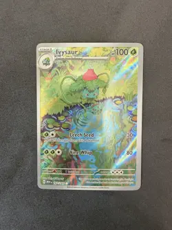 The Pokemon Company Ivysaur 167/165 SV 151 Illustration Rare Holo Full Art - Image 2