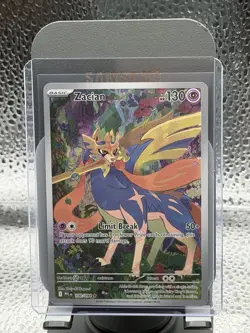 Zacian 100/094 Illustration Rare Pokemon TCG Phantasmal Flames NM/M - Image 1