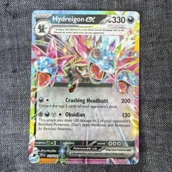 Hydreigon ex 119/191 Surging Sparks Double Rare Holo Pokemon Card - Image 1
