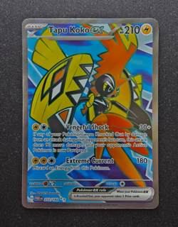 Tapu Koko EX - 222/182 - Paradox Rift - Pokemon - NM - Image 1