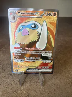 Pokemon Mamoswine ex Sv09 Journey Together 174/159 Full Art Holo Ultra Rare - Image 1