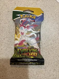 Pokemon Sword and Shield Evolving Skies Sleeve Pack Factory Sealed - Image 3