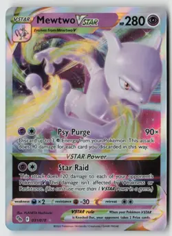 Mewtwo VSTAR 031/078 - Pokemon GO Holo - PTCG - Image 1