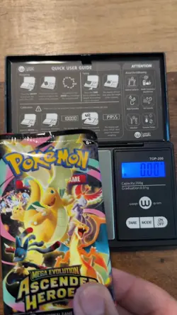 2026 Pokemon Ascended Heroes Booster Pack 23.50g (Ex Heavy) (Poss God Pack!!) - Image 2