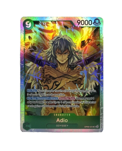 Pokemon TCG - Adio OP09-023 Emperors in the New World Foil - SR - NM - Image 1
