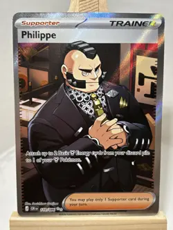 Pokemon TCG Philippe Full Art 110/086 Chaos Rising Holo NM - Image 1