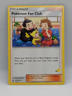 POKEMON FAN CLUB (#28 PIKACHU STAMPED) 133/156 P BATTLE ACADEMY POKEMON NM/M - Image 1