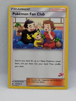 POKEMON FAN CLUB (#45 CHARIZARD STAMPED) 133/156 P BATTLE ACADEMY POKEMON NM/M - Image 1