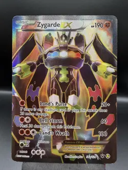Zygarde EX 54a/124 - XY Fates Collide Alternate Art Promo Pokemon TCG MP - Image 1