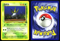 ODDISH 58/64 COMMON JUNGLE POKEMON UNLIMITED MP - Image 3