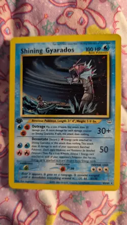 Pokemon Shining Gyarados Neo Revelation 1st Edition Rare Holo #65 Ungraded Raw - Image 4