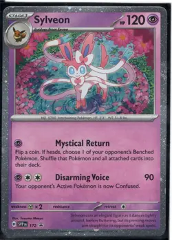Sylveon (Cosmos Holo) 172 Holo Promo Scarlet & Violet Promo Pokemon Holo NM - Image 1