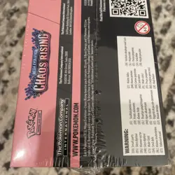 Pokemon TCG Chaos Rising Pokemon Center Elite Trainer Box ETB Sealed TWO HOLES - Image 2