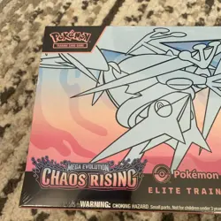 Pokemon TCG Chaos Rising Pokemon Center Elite Trainer Box ETB Sealed TWO HOLES - Image 4