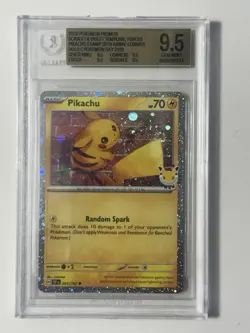 Pokemon Promo - Pikachu day 2026 Beckett 9.5 with swirl! - Image 1