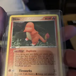 Ditto (Charmander) 37/113 EX Delta Species 2005 Vintage Pokemon TCG - Image 2