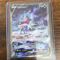 The Pokemon Company Suicune V GG38/GG70 Crown Zenith GG UR Holo EN 210HP FA - Image 1