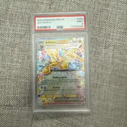 2025 Pokemon Pre Prismatic Evolutions #030 Jolteon Ex PSA 10 - Image 1