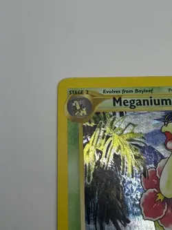 Pokemon TCG Meganium Holo 11/111 Neo Genesis Rare Ken Sugimori - Image 3