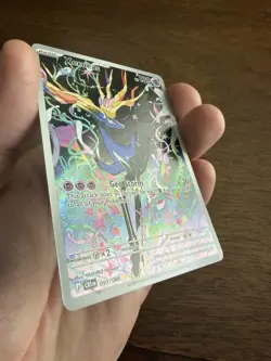 Pokemon TCG Xerneas Illustration Rare Full Art Holo HP130 091/086 Chaos Rising - Image 2